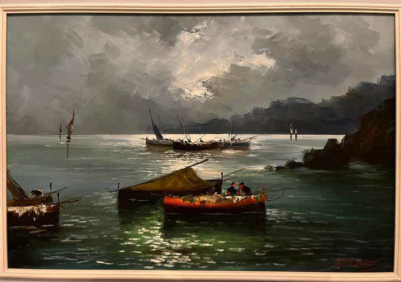 Gian Piero Garizio - Oil on Board