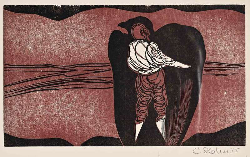 Cecil Skotnes - Signed Woodcut