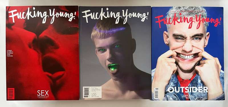 Fu*king Young Magazine Bundle x3 issues