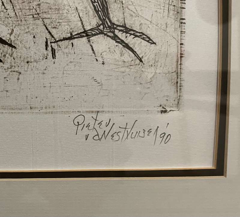 Pieter van der Westhuizen - Signed Artists Proof etching