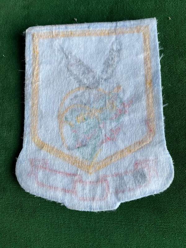 SAAF-CENTRAL FLYING SCHOOL HARVARD AEROBETIC TEAM PATCH-WORN 1980'S-1994-ON BREAST-GROUND CREW MEMB