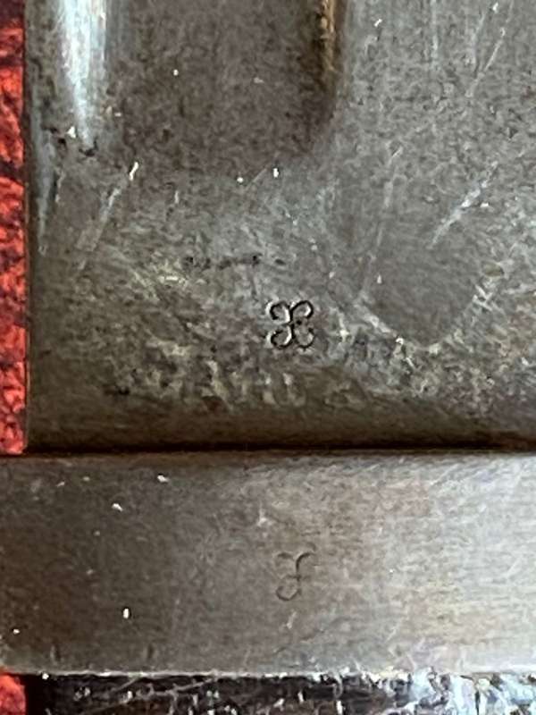 1886 PORTUGESE KROPATCHEK RIFLE BAYONET-ALSO FOR STEY GUEDDES,BOER WAR RIFLE-620MM-OVERALL LENGTH 60