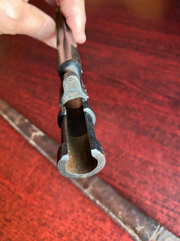 RUSSIAN 189/30 MOSIN NAGANT BAYONET WITH CRUCI FORM SOCKET-OVERALL LENGTH 50,5 CM