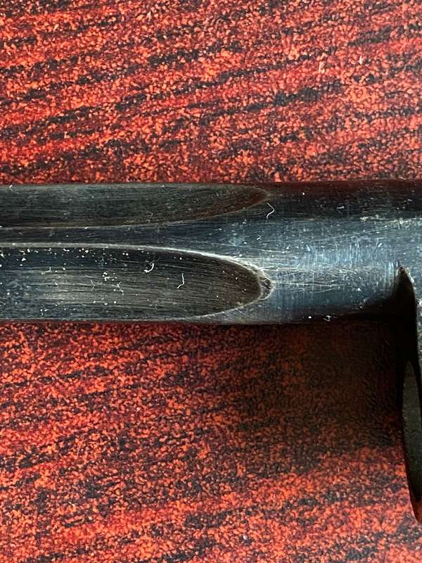 RUSSIAN 189/30 MOSIN NAGANT BAYONET WITH CRUCI FORM SOCKET-OVERALL LENGTH 50,5 CM