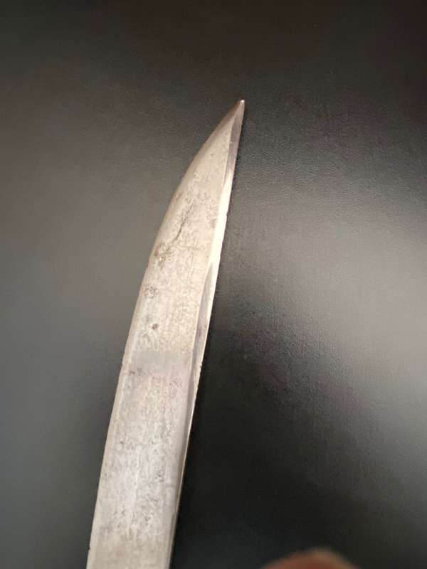 FRENCH INFANTRY SHORT SWORD OR BRIQUET SABER MODEL 1802 (ANX1) OF THE INFANTRY OF THE FIRST FRENCH E