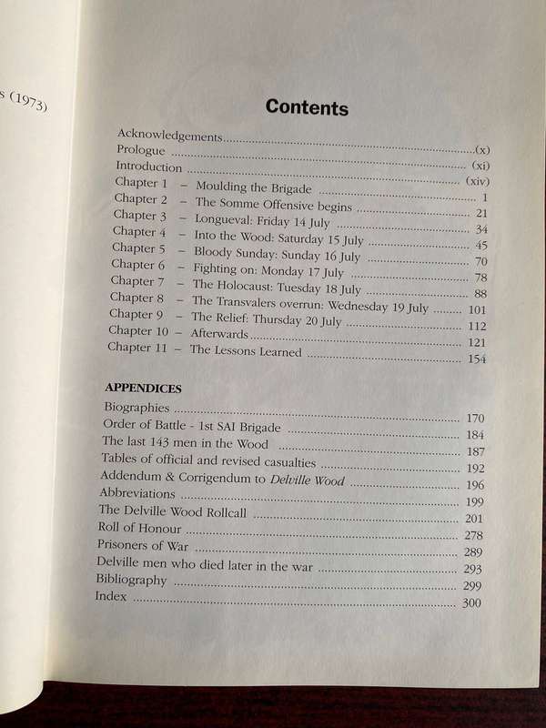 ROLLCALL-THE DELVILLE WOOD STORY BY IAN UYS-FIRST EDITION PUBLISHED 1991-HARD COVER 302 PAGES-USED B