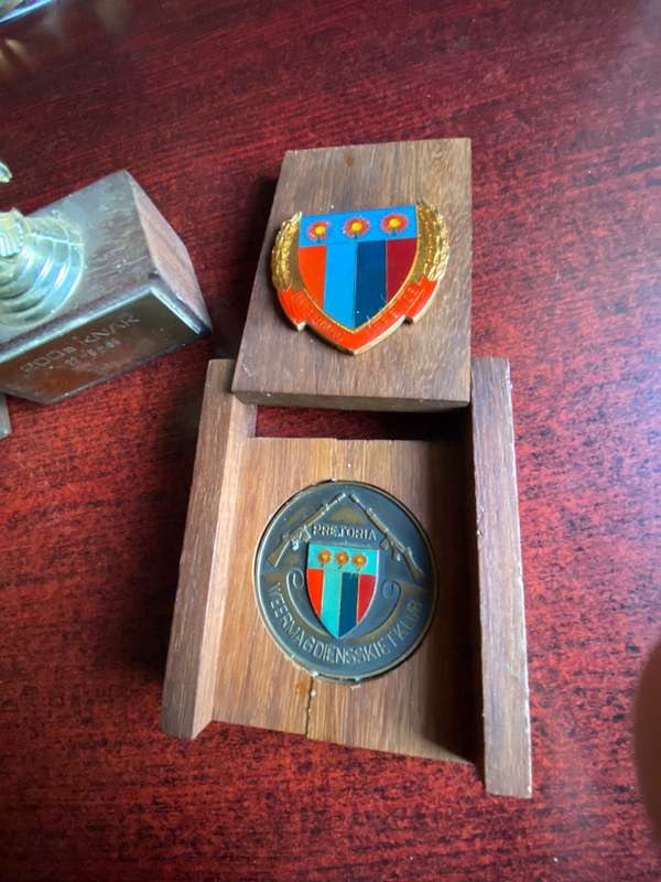 SELECTION OF 5 SHOOTING MEDALS-SOLD TOGETHER