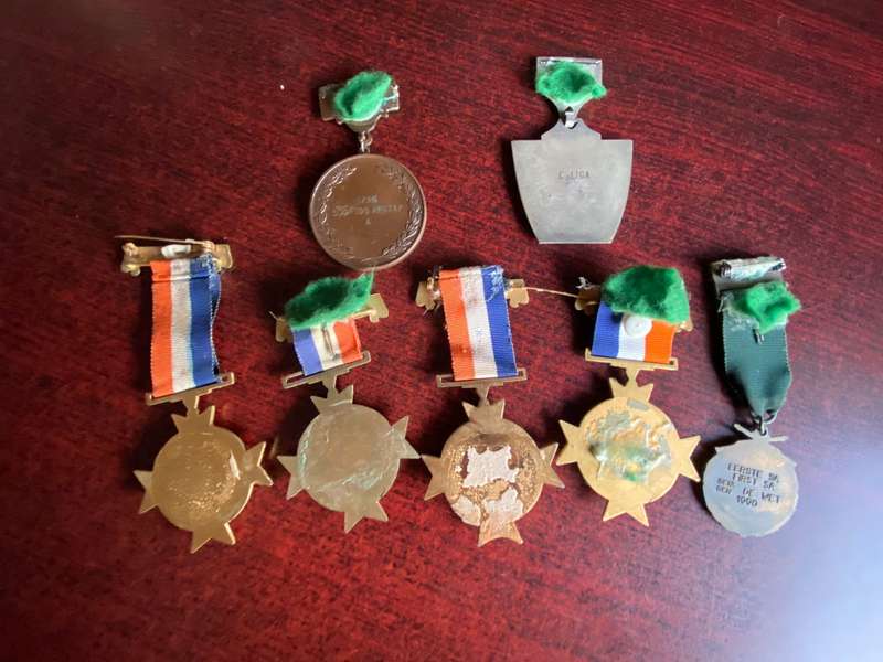 SELECTION OF 7 SHOOTING MEDALS-SOLD TOGETHER