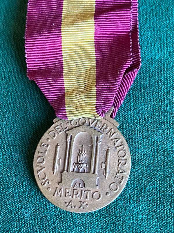 ITALIAN FASCIST MEDAL
