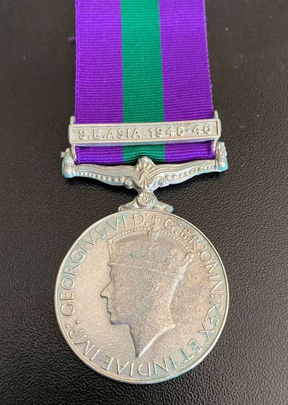 COPY BRITISH GENERAL SERVICE MEDAL WITH CLASP