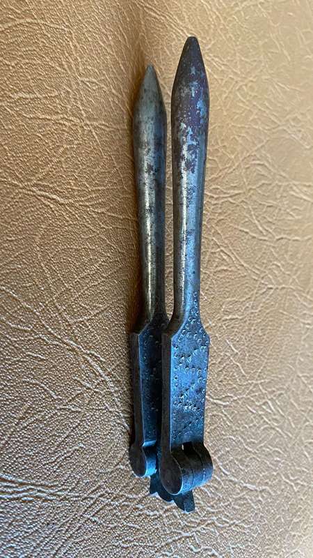 VINTAGE ,METAL NUTCRACKER-VICTORIAN-OVERALL LENGTH 12 CM
