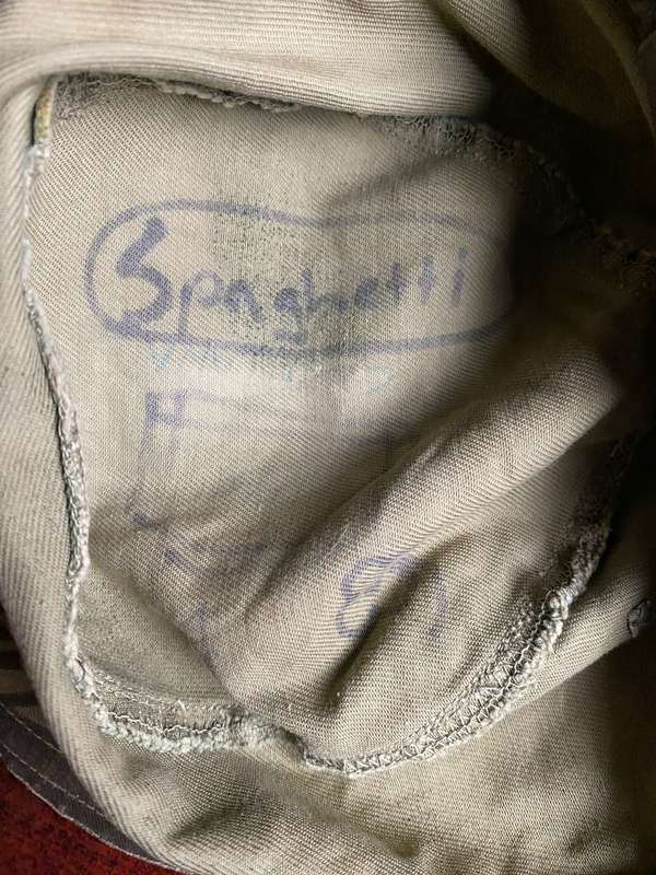 RHODESIAN CAMO FLAP CAP-BELONGED TO THE GUY IN THE PHOTO-UNFORTUNATELY I DO NOT HAVE HIS NAME-PICTUR