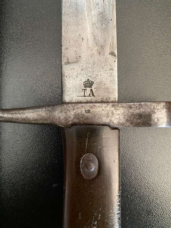 ITALIAN M1870 BAYONET WITH SCABBARD