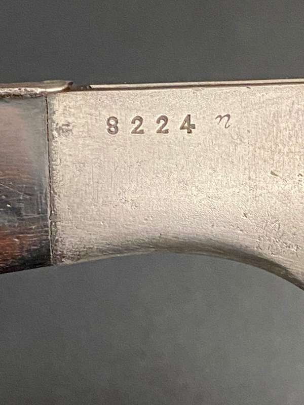 PORTUGUESE 1937 84/98 BAYONET WITH METAL SCABBARD AND LEATHER FROG