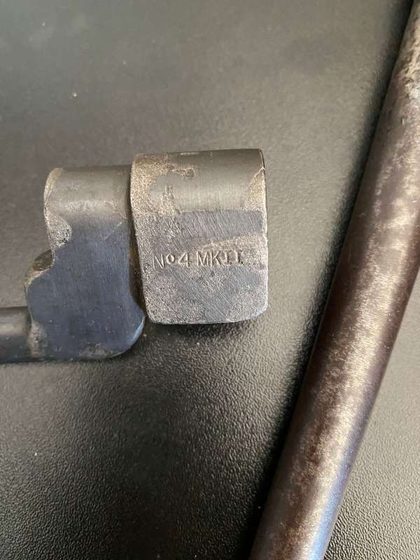 NO 4 M2 SPIKE BAYONET WITH METAL SCABBARD