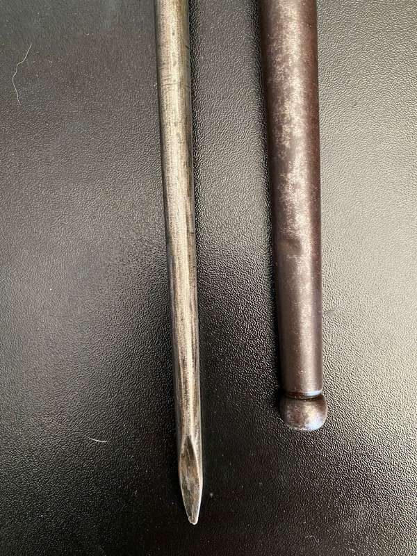 NO 4 M2 SPIKE BAYONET WITH METAL SCABBARD