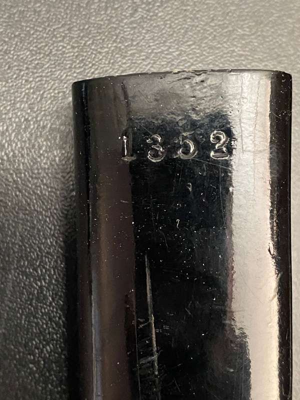 SPANISH M1943 MAUSER BAYONET WITH METAL SCABBARD