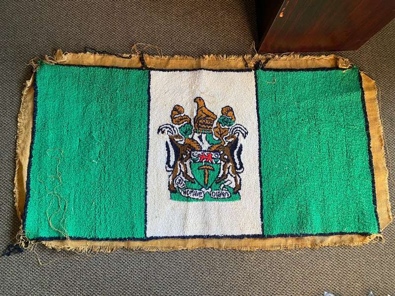 RHODESIAN WALL HANGING -MEASURES 124 X 64 CM