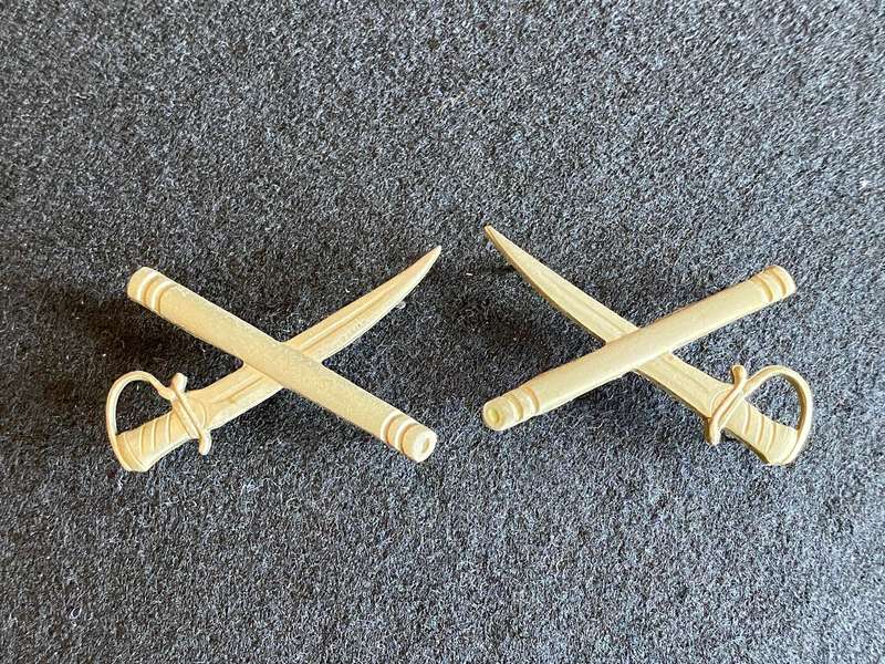 SA NAVY ADMIRAL RANK BADGES-EACH WITH 4 PINS