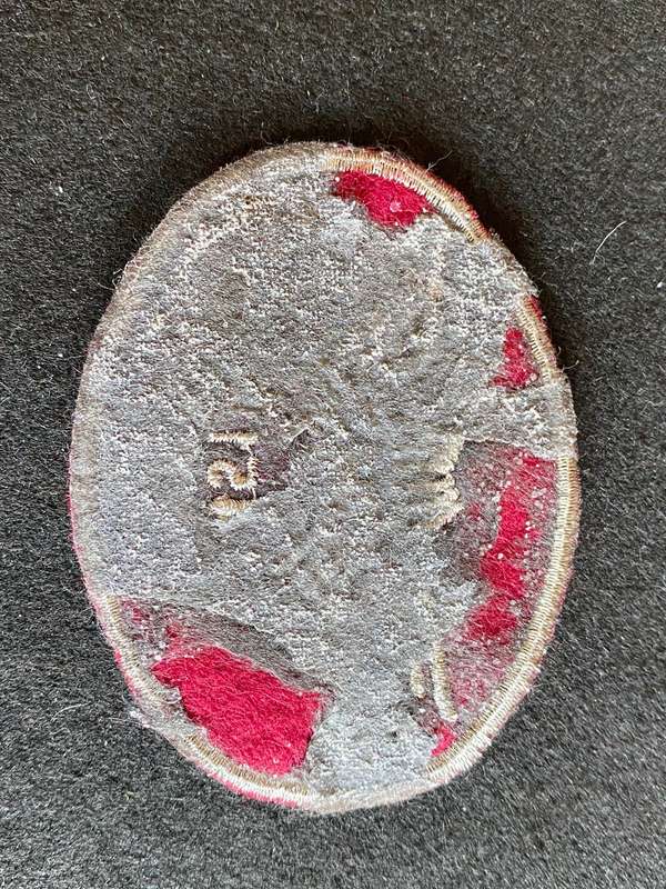 UNOFFICIAL 45 1 PARA REGT. (5 SFR) TRACKSUIT BADGE-PROPOSED ,NEVER ADOPTED