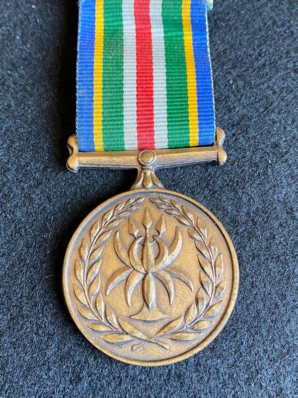 POLICE AMALGAMATION MEDAL FULL SIZE-NUMBERED
