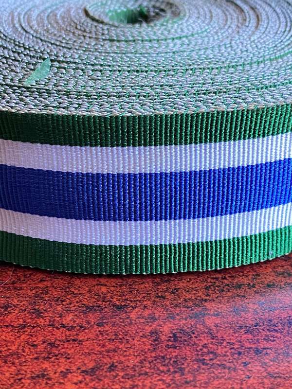 FULL SIZE SA PRISONS,FAITH FUL SERVICE MEDAL 1965 MEDAL RIBBON-SOLD IN LENGTHS OF 30 CM