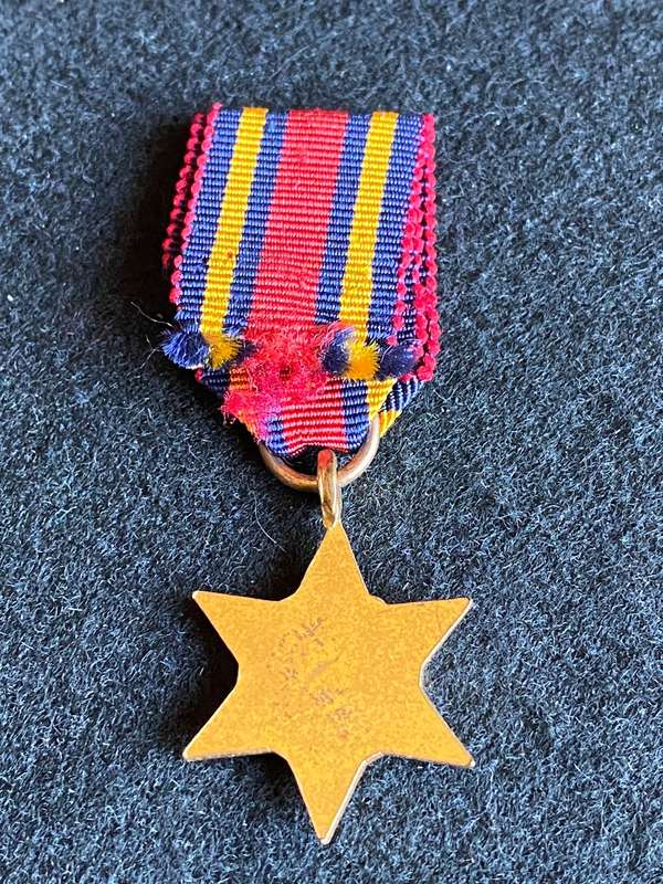 WW2 MINIATURE BURMA STAR
