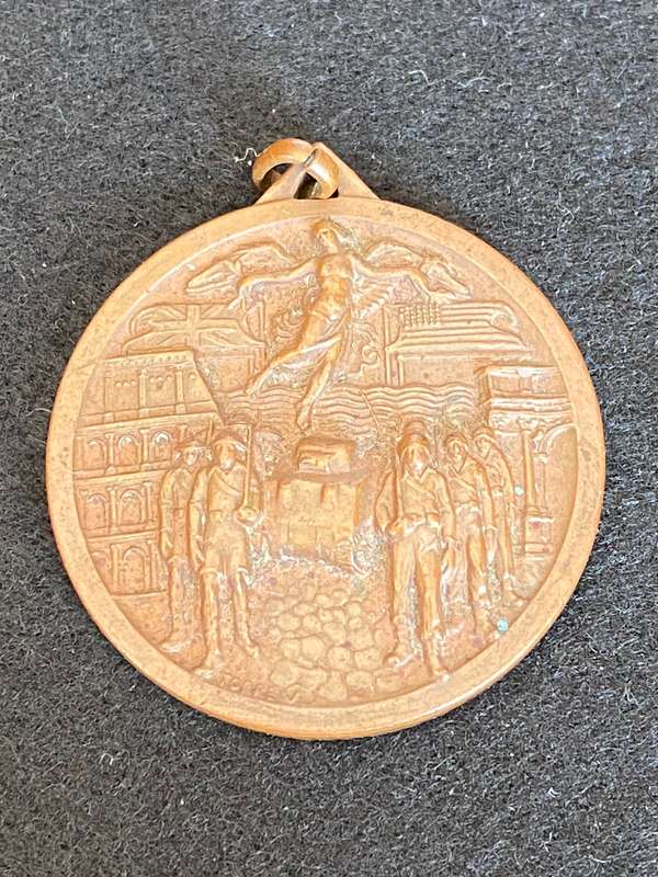 WW2 ITALIAN LIBERATION MEDAL- GIVEN TO TROOPS WHO TOOK PART IN THE INVASION OF ROME 44
