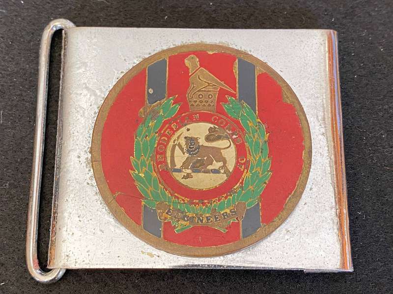 RHODESIA CORPS OF ENGINEERS BELT BUCKLE
