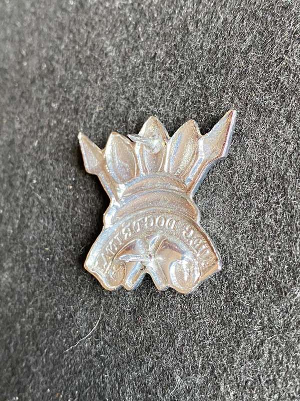 111 BATTALION BERET BADGE 1980-2003- 2 PINS