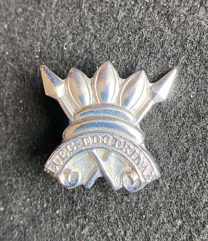 111 BATTALION BERET BADGE 1980-2003- 2 PINS