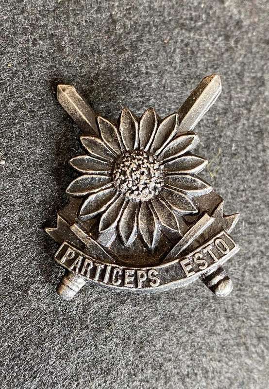 NORTHERN TRANSVAAL COMMAND HQ CAP BADGE-APPROVED 1987- 2 LUGS
