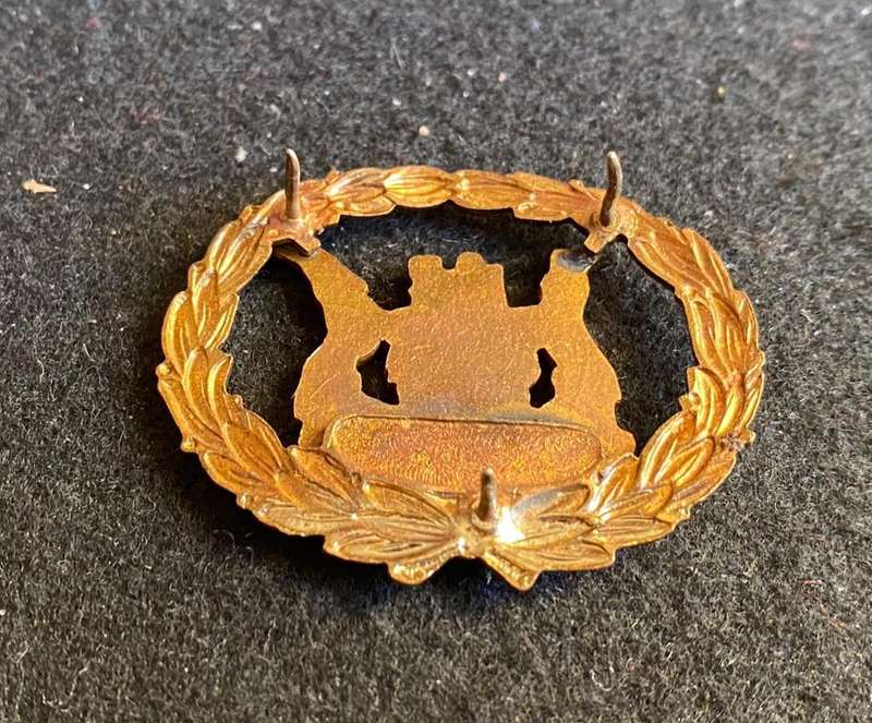 POLICE WO 1 ARM BAND- 3 PINS