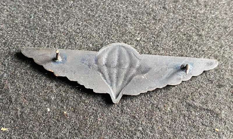 CISKEI DEFENCE FORCE FREE FALL PARA WING (BLACK WINGS) -2 PINS- 1981