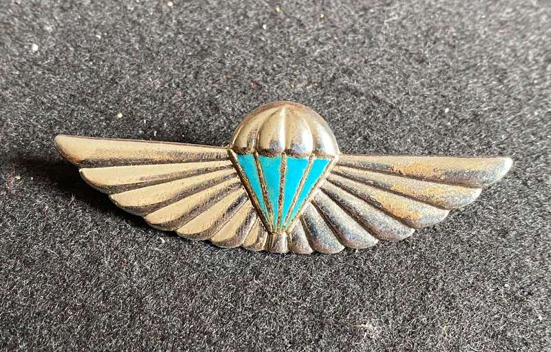 AIR SUPPLY INSTRUCTOR WING-CHROME-FULL SIZE- 2 PINS