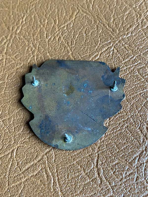 MALAWI-BRONZE PARACHUTE BERET BADGE- 3 PINS