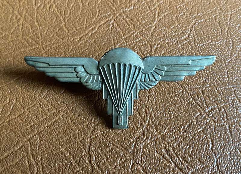 ZIMBABWE DEFENCE FORCE,METAL PARA WING- 2 LUGS