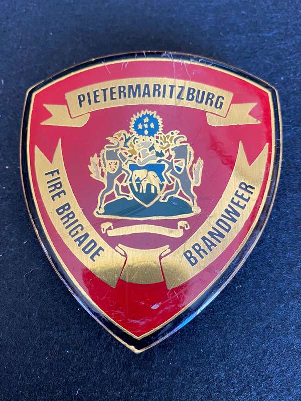PIETERMARITZBURG LARGE,FIRE BRIGADE, FLASH-PINS REPLACED