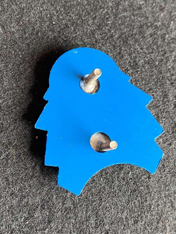 81 TECHNICAL STORES DEPOT,CAP BADGE-APPROVED 1987- 2 LUGS