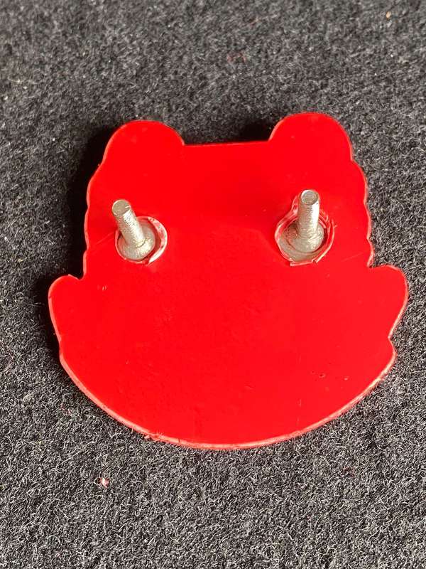 TECHNICAL SERVICE TRAINING CENTRE CAP BADGE-APPROVED 1986- 2 LUGS