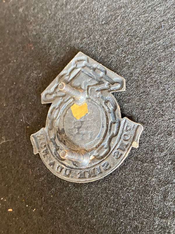 1 MILITARY TOWN MANAGEMENT UNIT,CAP BADGE-APPROVED 1987- 2 LUGS
