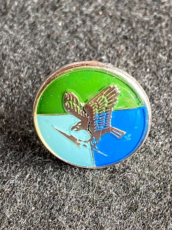 5 SIGNAL UNIT BUTTON BADGE- ONE LUG