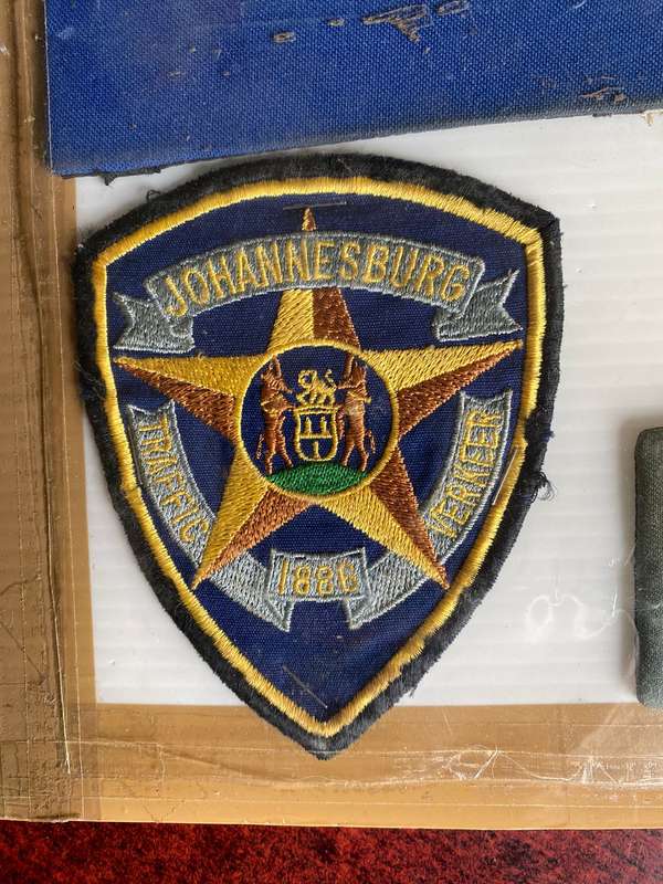SELECTION OF TRAFFIC PATCHES AND RANKS-SOLD TOGETHER