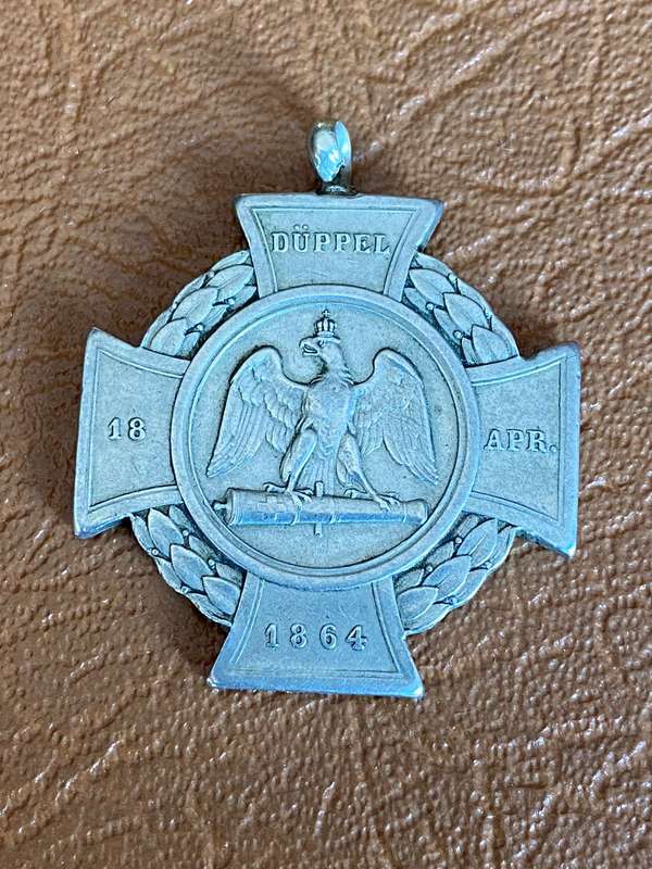 MILITARY MEDAL OF KINGDOM OF PRUSIA-THE DUPPEL STORM CROSS-AWARDED TO PRUSSIAN PARTICIPANTS IN THE