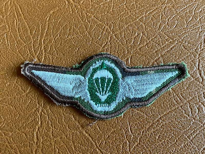 BOPHUTHATSWANA DF,SPECIAL FORCES PARA WING- GREEN-STATIC LINE