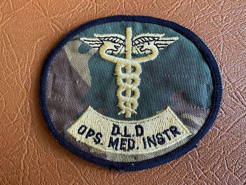 TRANSKEI OPS MEDIC INSTRUCTOR PATCH-SCARCE