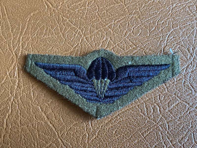 CISKEI PARACHUTE WING SUBDUED-THIS WAS THE LAST PATTERN