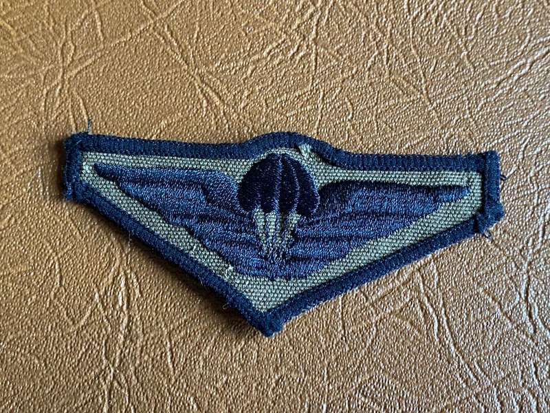 CISKEI PARACHUTE WING,SUBDUED-THIS WAS THE LAST PATTERN