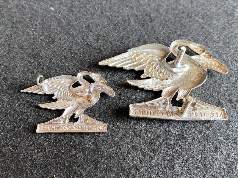 REGT. SPRINGS CAP AND ONE COLLAR,CHROMED POST 1976-LUGS COMPLETE