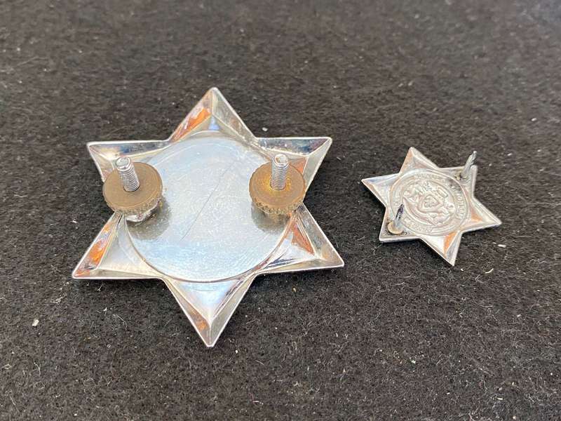 VENDA POLICE,OFFICERS CAP AND COLLAR-LUGS + PINS INTACT